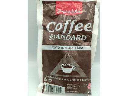 Popradská káva zrnková 75g