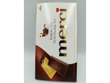 Merci horká čokoláda 72% 100g