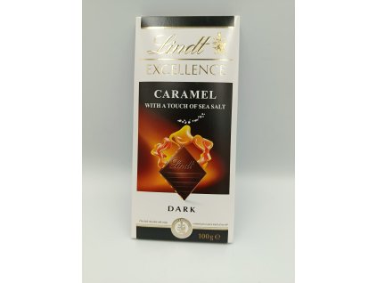 Horká čokoláda Lindt karamel 100g