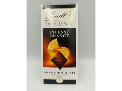 Horká čokoláda Lindt pomaranč 100g