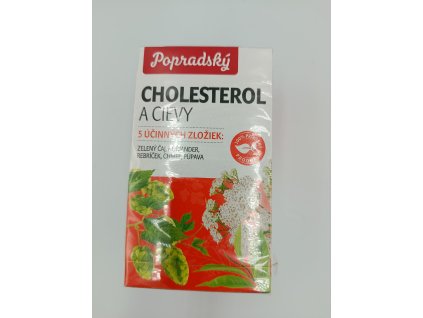 Popradský čaj Cholesterol a cievy 22,5g