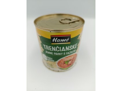 Trenčianské jemné párky s fazuľou Hamé 300g