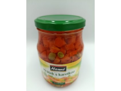 Hrášok s mrkvou Hamé 330g