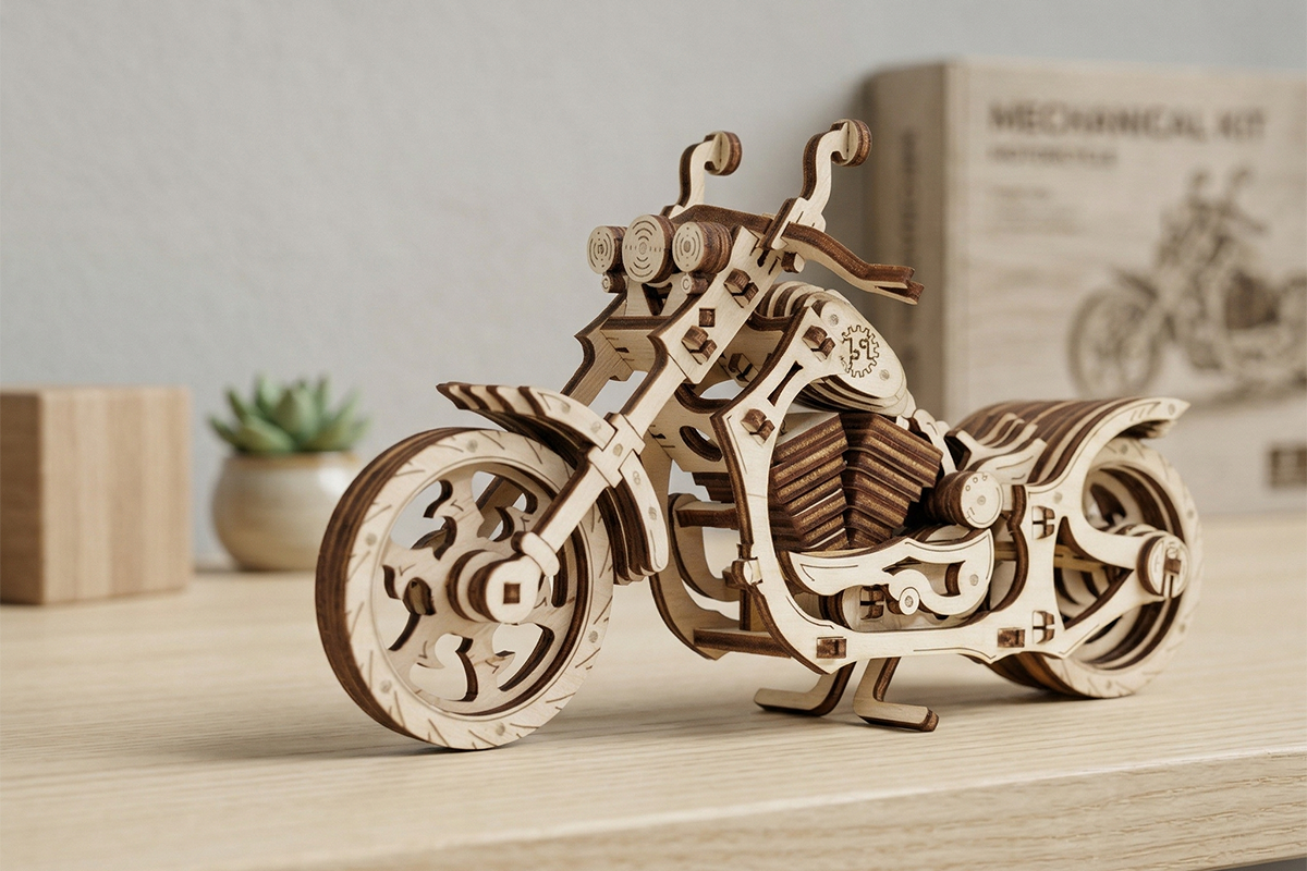 3D model Moto Cruiser 1