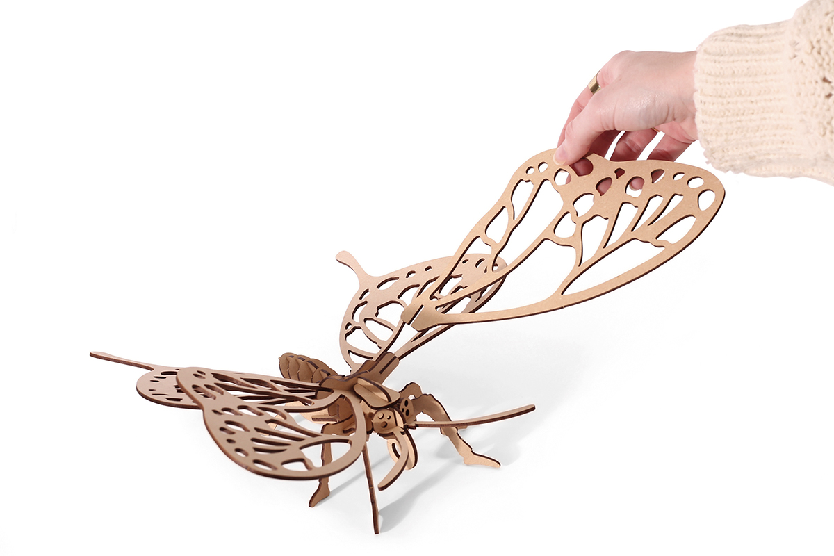 3D puzzle Motýl 22 dílů 1