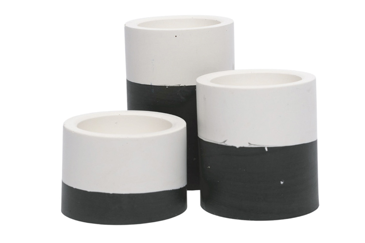 Jesmonite Starter Kit Mini - sada na 3 čajové svíčky