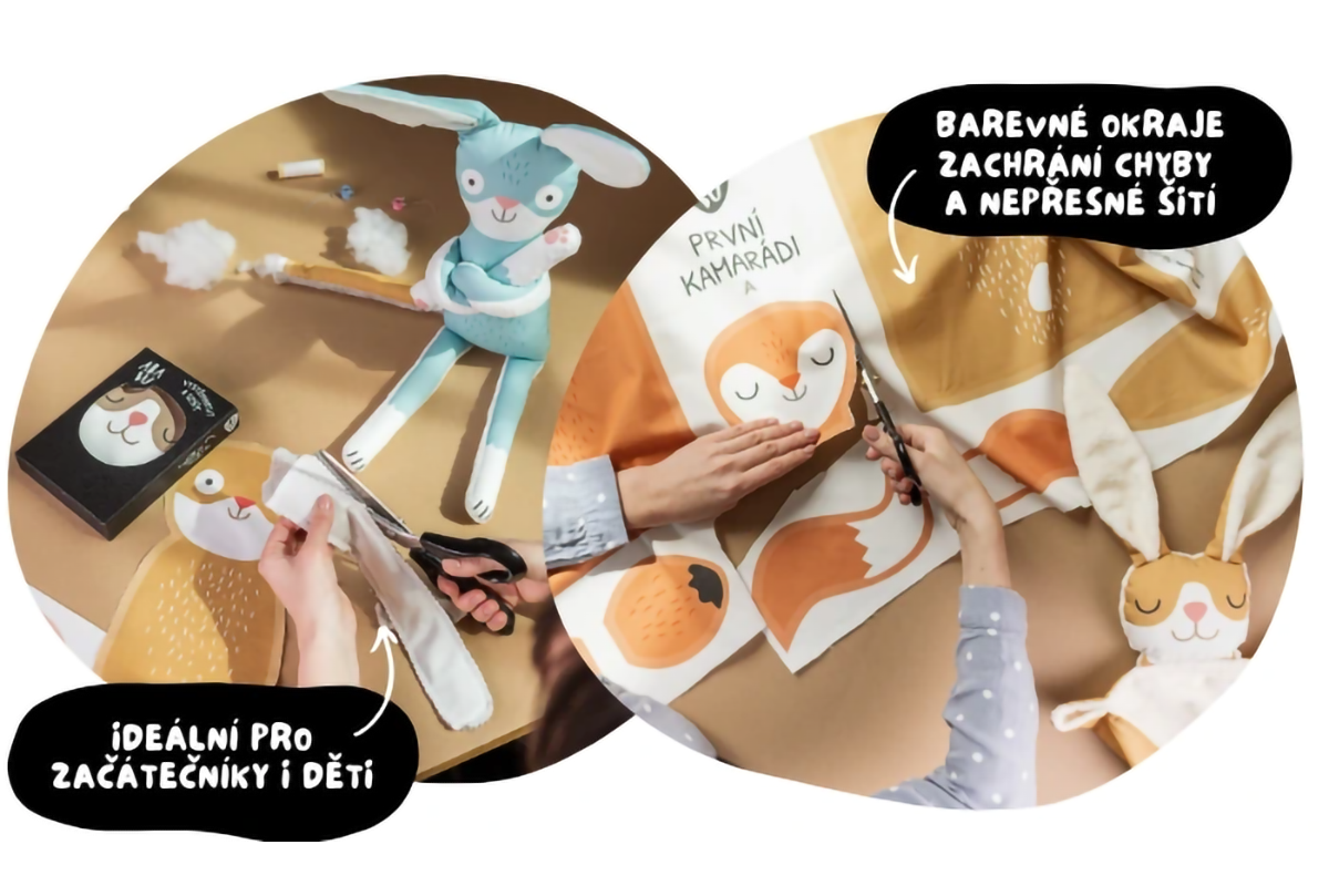 Ababu panel na šití - muchláček