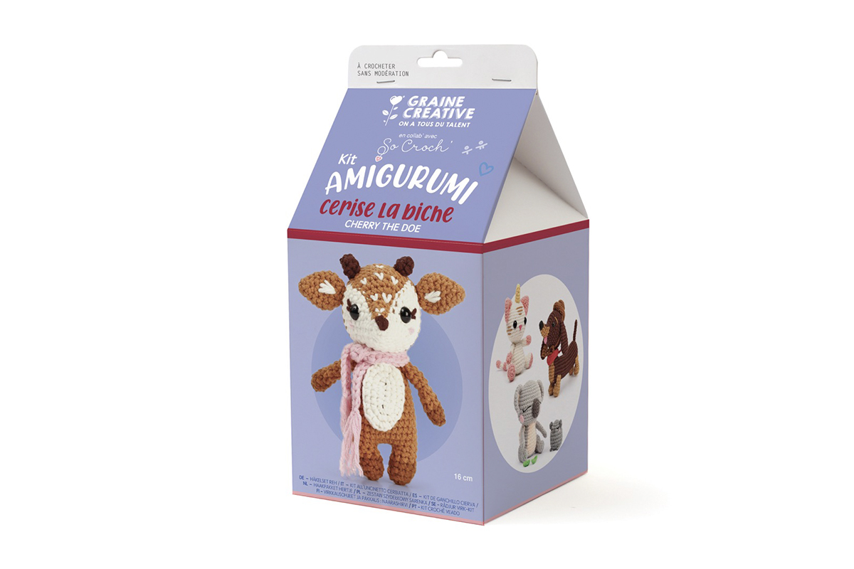 Sada na háčkování Srnka Cherry 170 mm 3