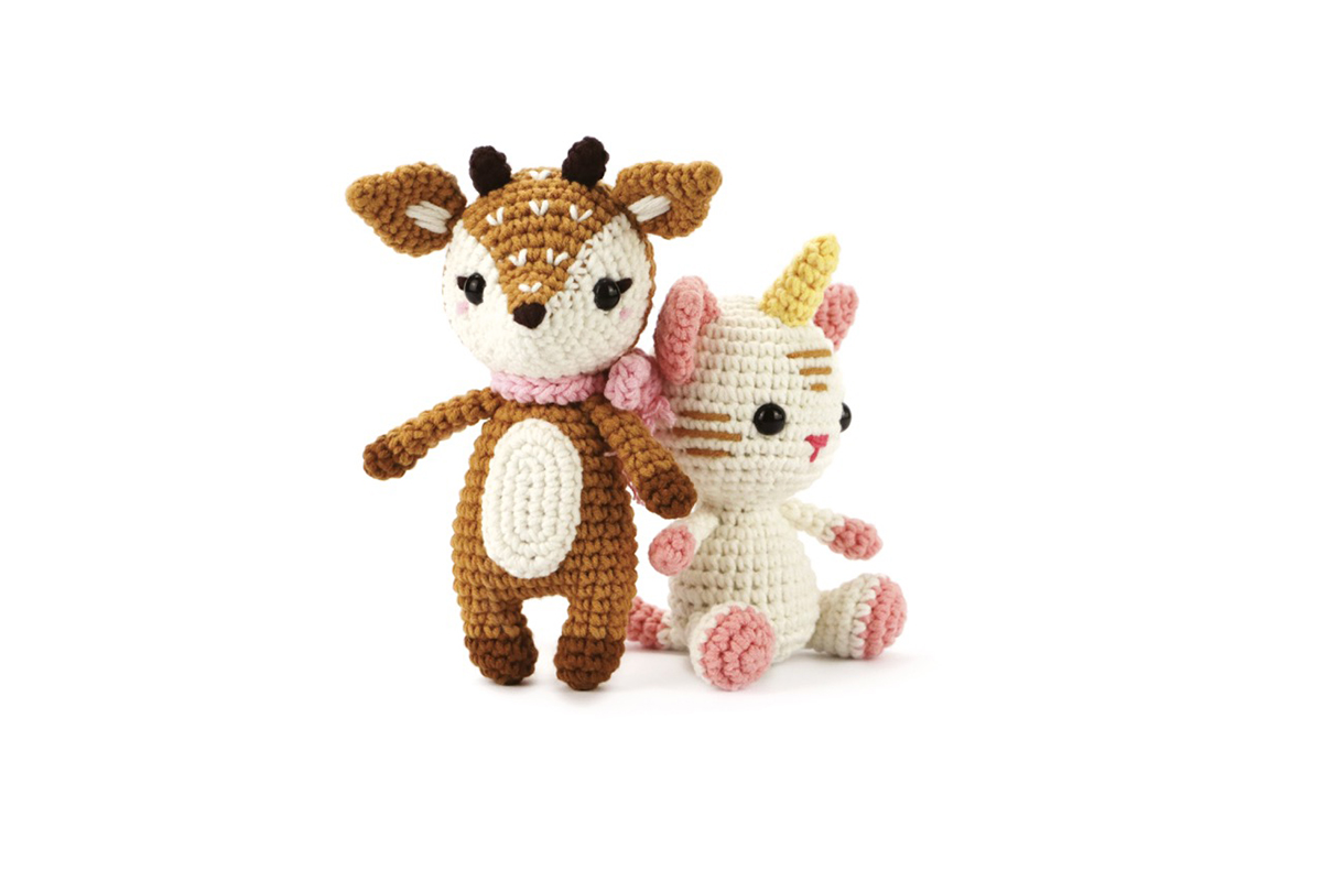 Sada na háčkování Srnka Cherry 170 mm 4