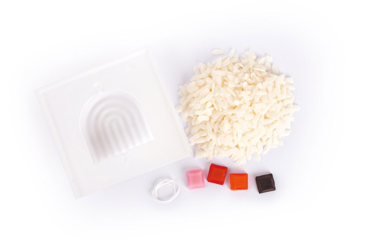 Sada na výrobu duhových svíček 2