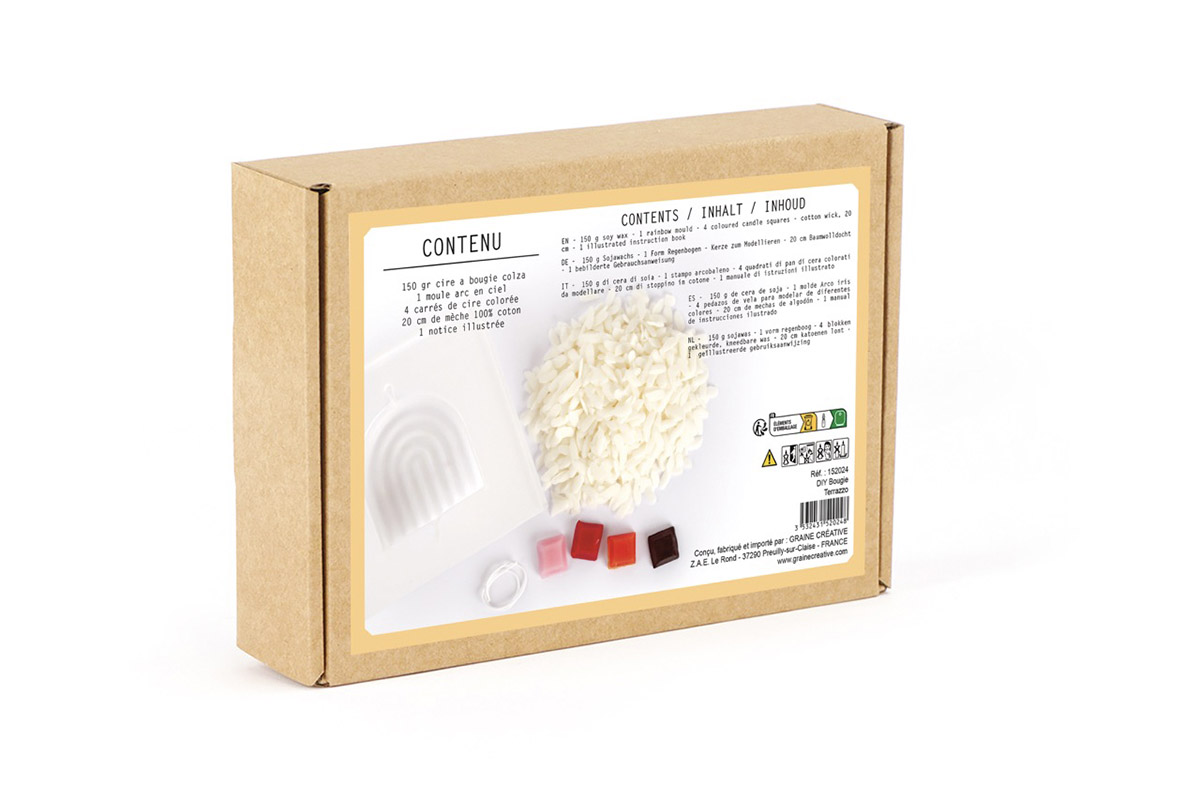 Sada na výrobu duhových svíček 3