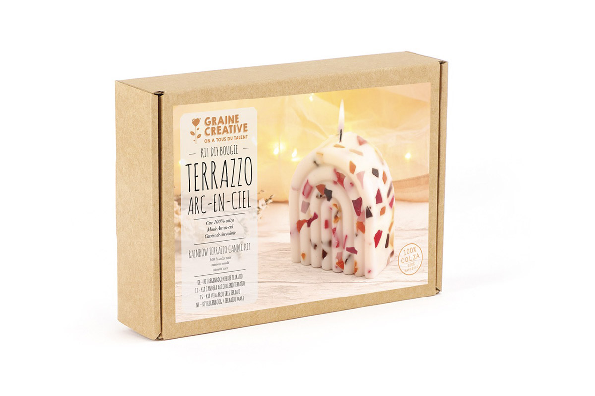 Sada na výrobu duhových svíček 4