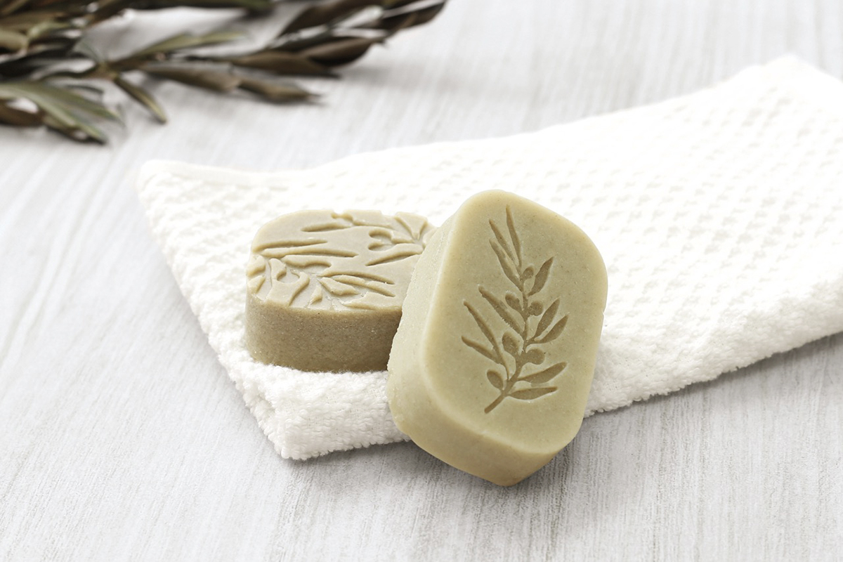 Sada na výrobu mýdla se zeleným jílem a olivovým olejem 1