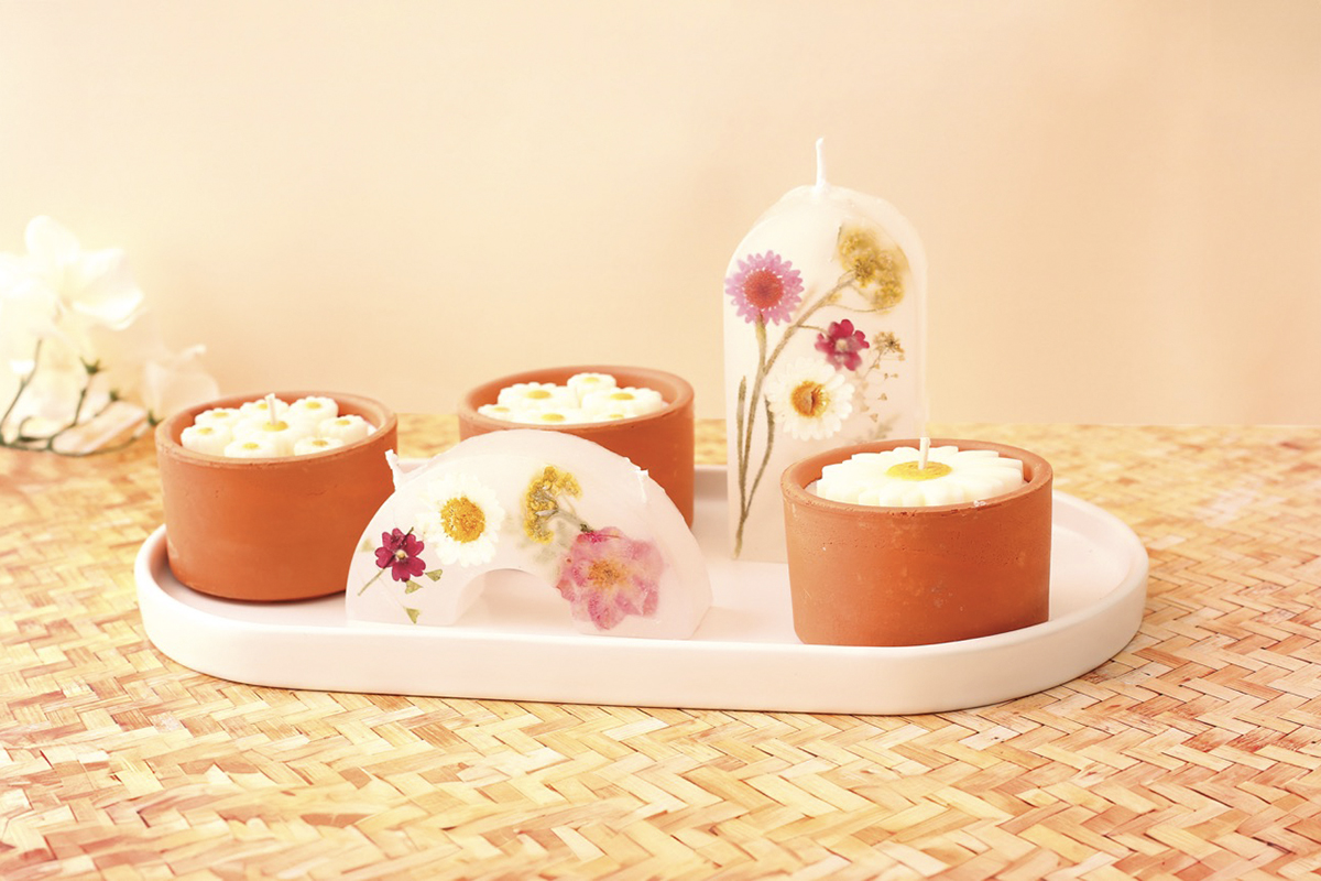 Sada na výrobu svíček Sedmikrásky 1