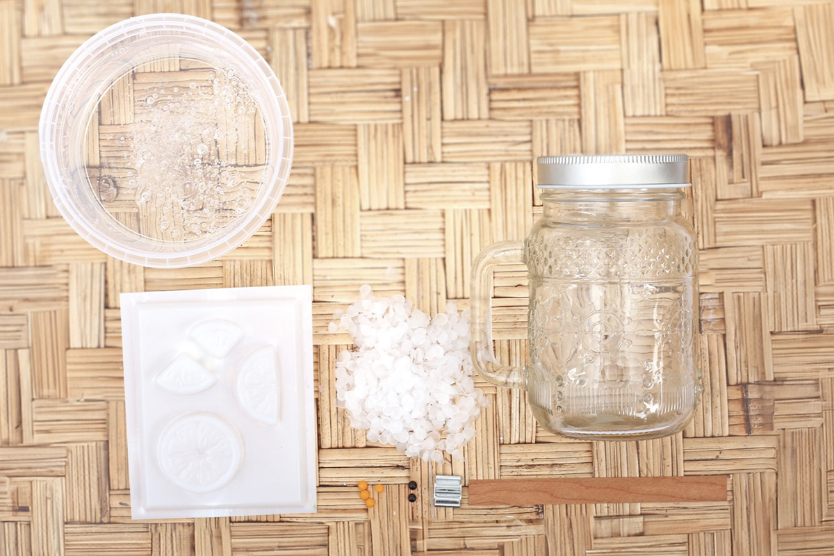 Sada na výrobu svíčky Mojito 2