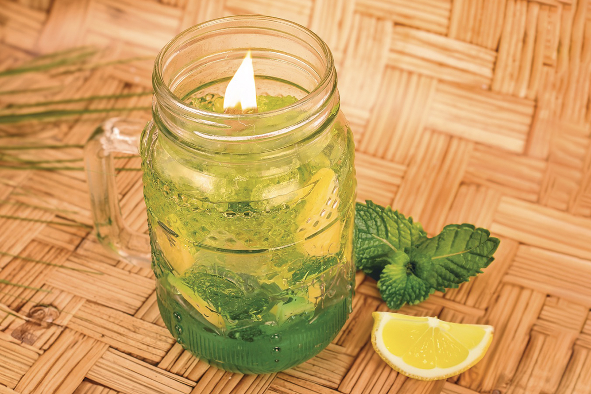 Sada na výrobu svíčky Mojito 3