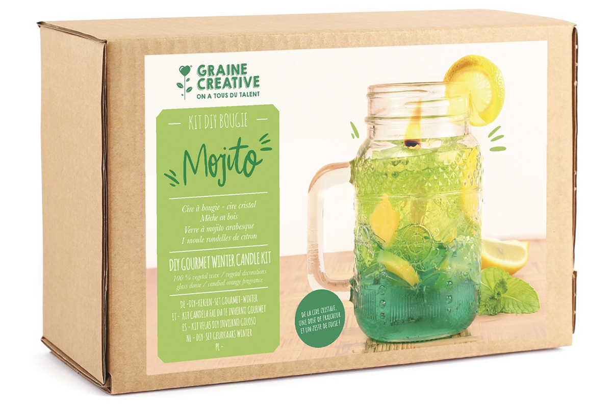 Sada na výrobu svíčky Mojito 4