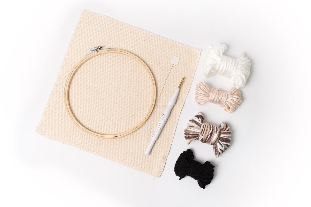 Sada na vyšívání dutou jehlou Alpaka