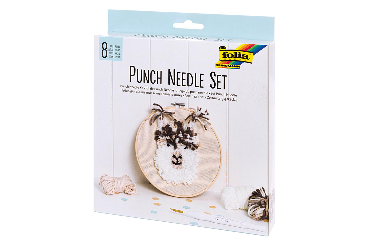 Sada na vyšívání dutou jehlou Alpaka