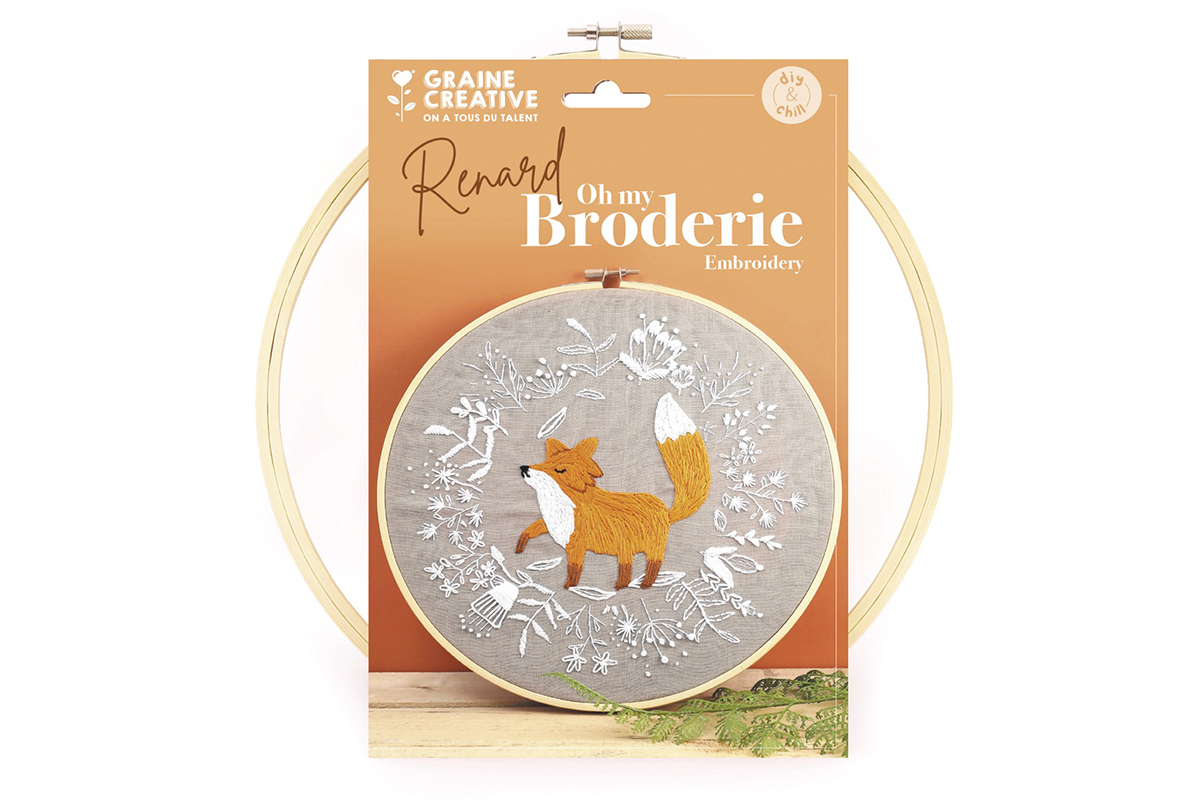 Sada na vyšívání Liška 4