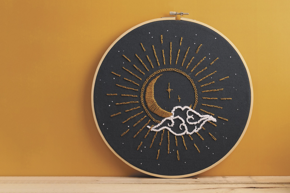 Sada na vyšívání Nebe 1