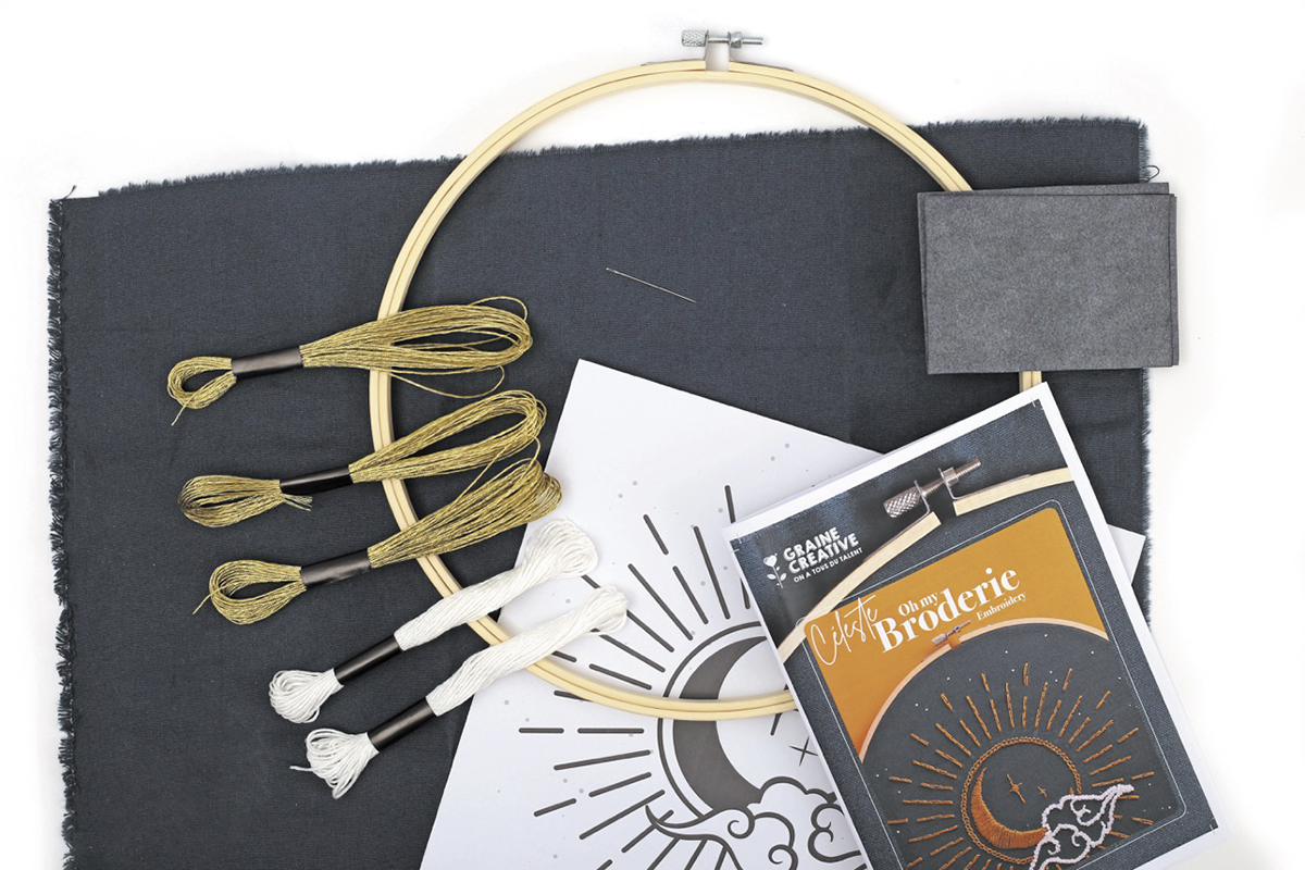 Sada na vyšívání Nebe 2