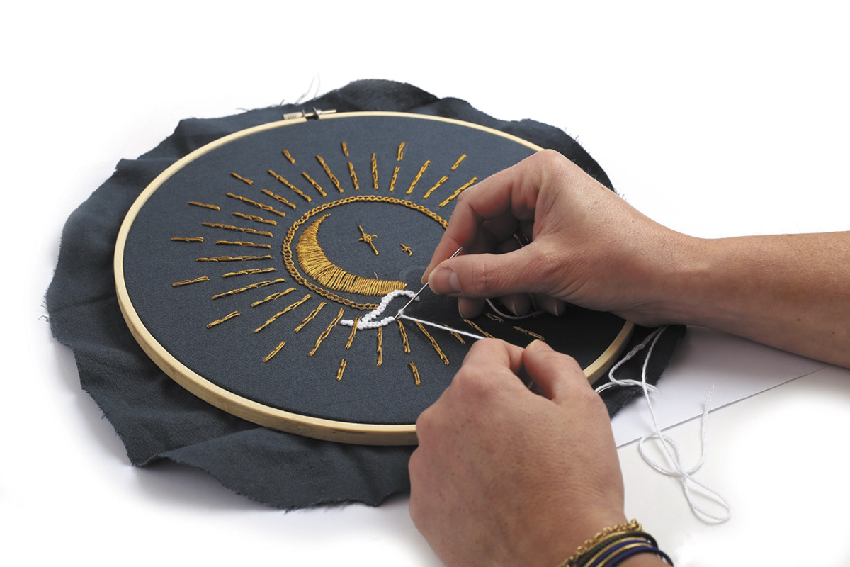 Sada na vyšívání Nebe 3