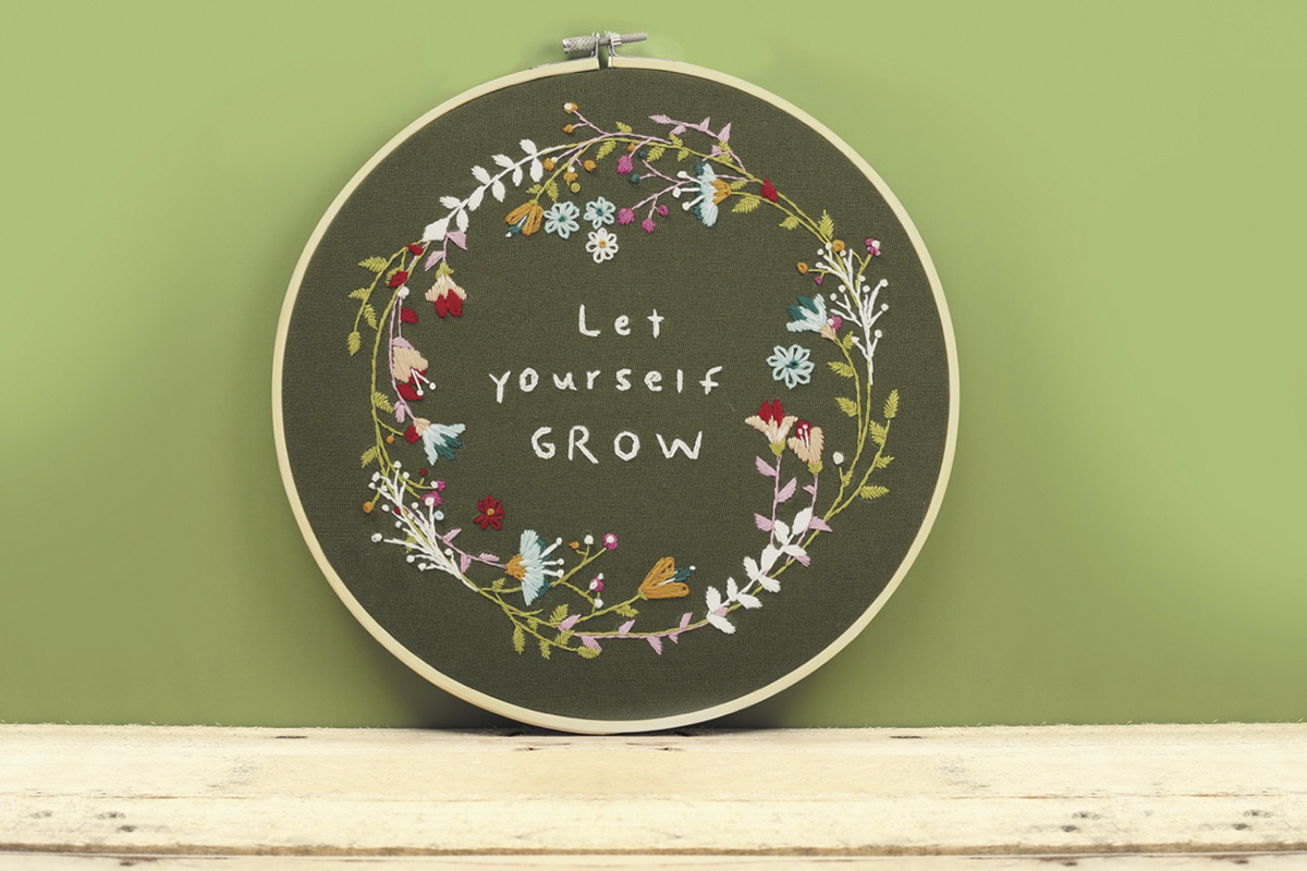 Sada na vyšívání Rostliny 1