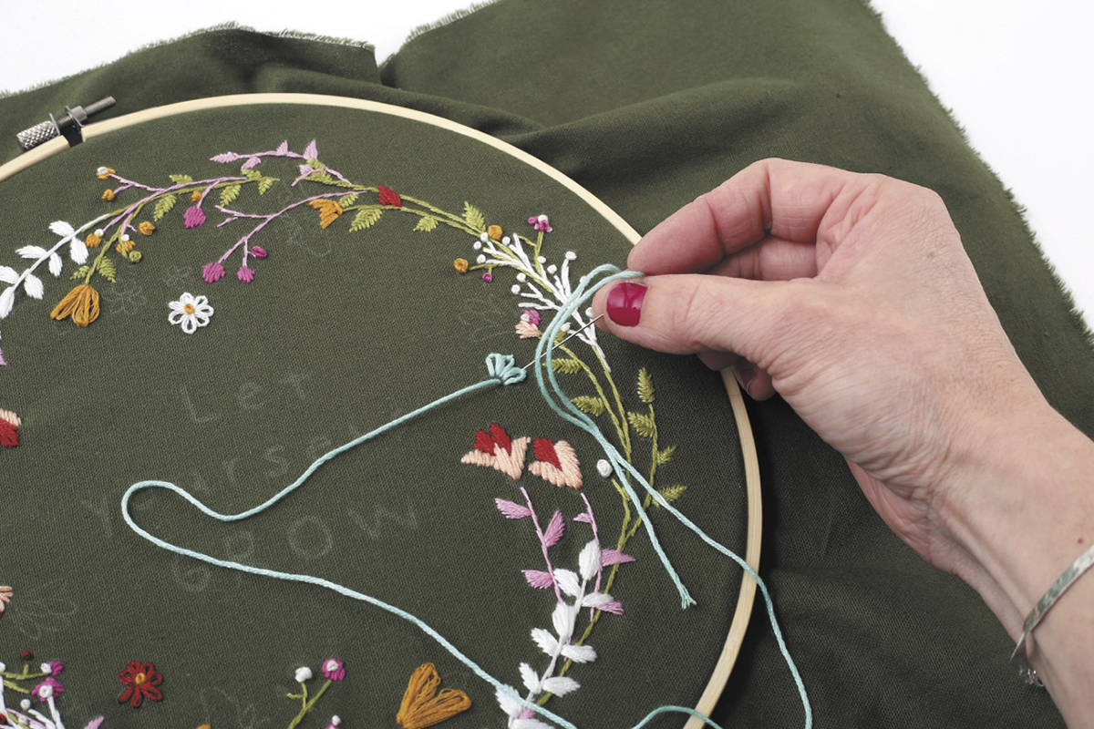 Sada na vyšívání Rostliny 3