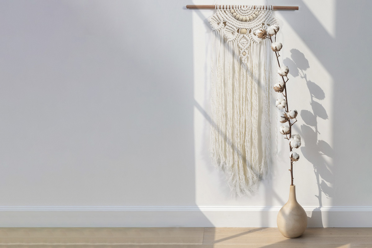 Sada na makramé - mušle 3