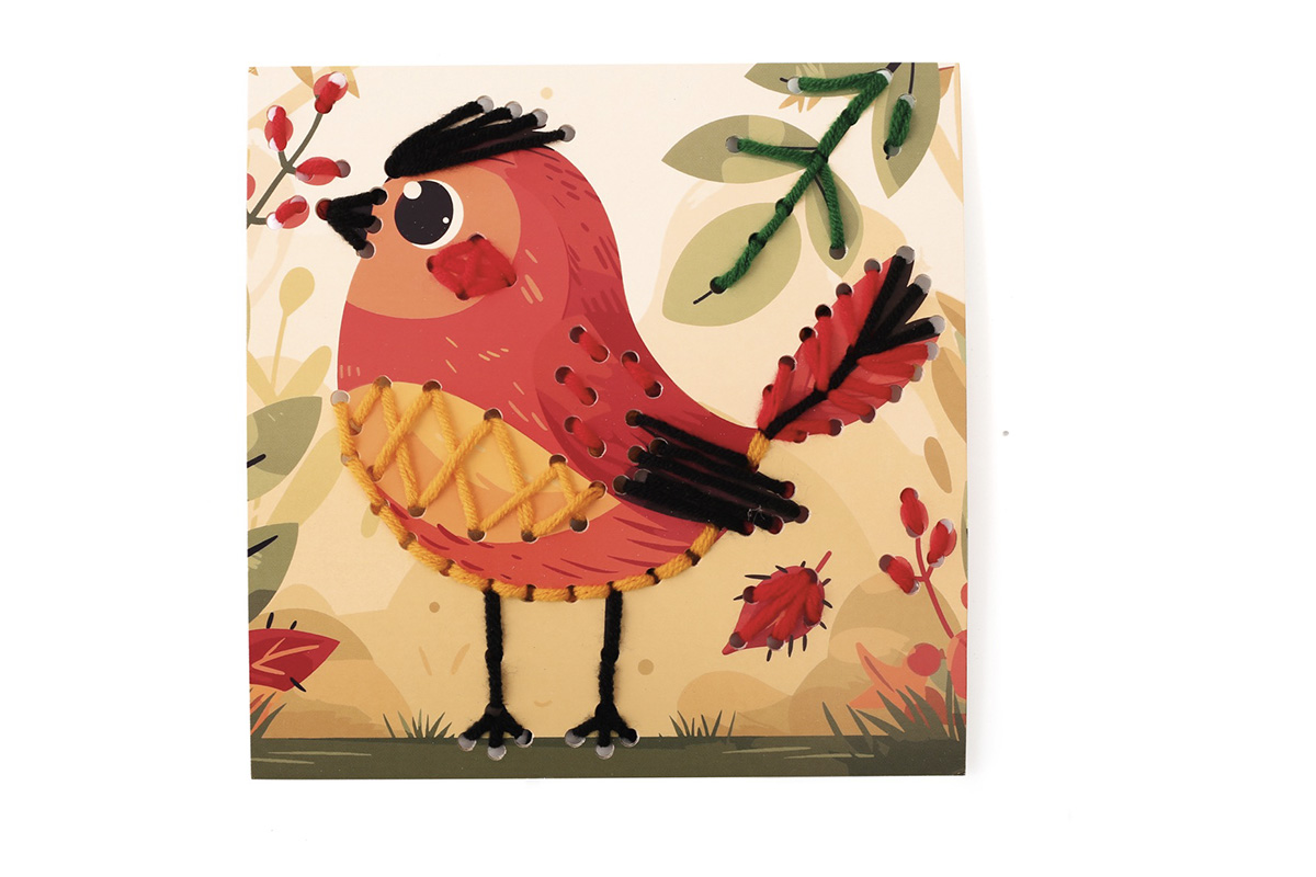 Vyšívací kniha Les 1