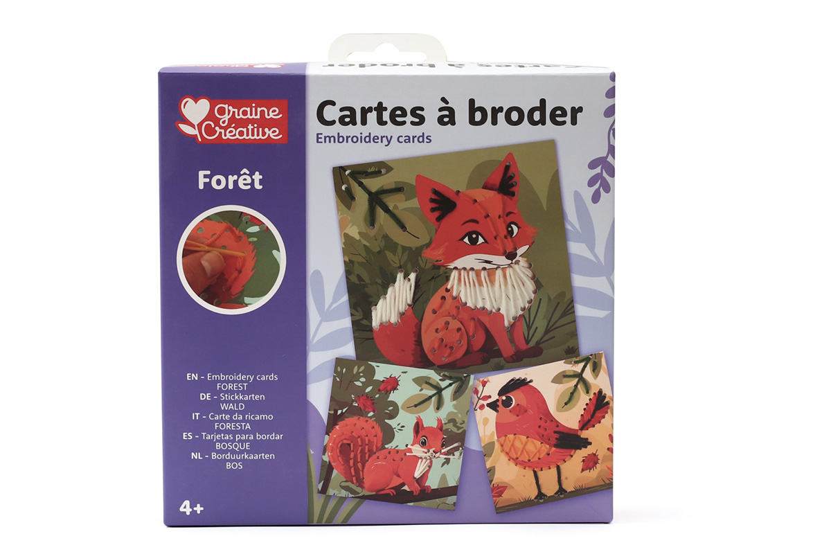 Vyšívací kniha Les 3