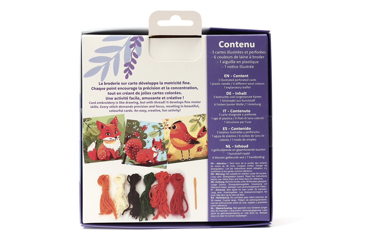 Vyšívací kniha Les 4