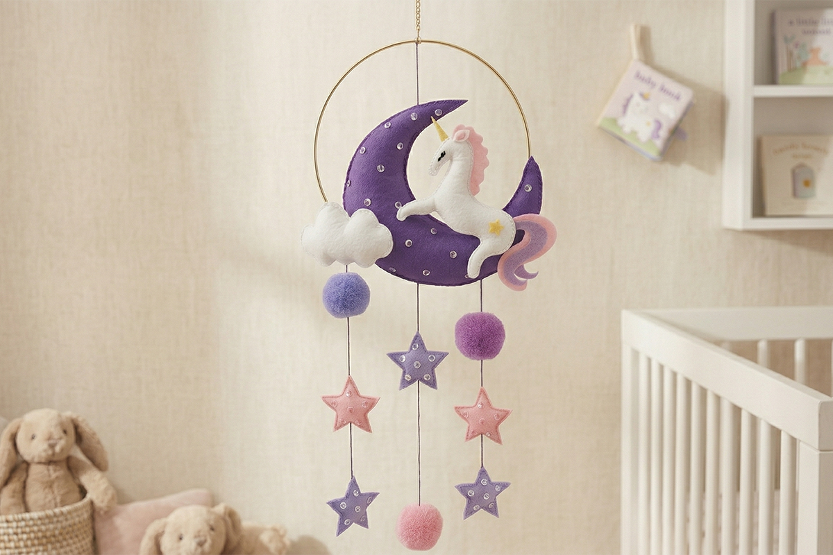 Závěsná dekorace Jednorožec