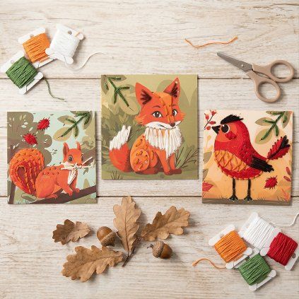 vysivaci karty pro deti les