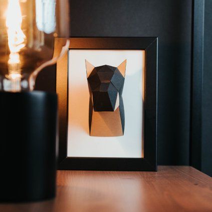 Papírový model dobrmana Mini PaperTime