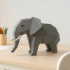 3D puzzle sloni z papíru