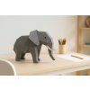3D puzzle sloni z papíru