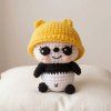 sada na hackovani minigurumi opice norisada na hackovani minigurumi panda