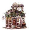 3d dreveny model flower shop 13