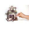 3d dreveny model flower shop 3