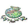drevene puzzle chameleon 4