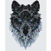Malování podle čísel - Mandala vlk
