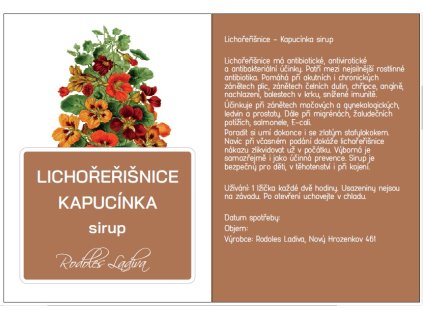 lichorerisnice sirup