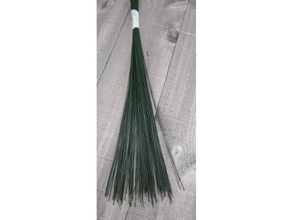 Dráty sekané zelené 0,8mm