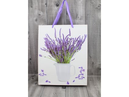 Taška dárková velká A Levandule
