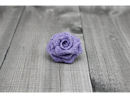 Růžička juta-fialová světlá