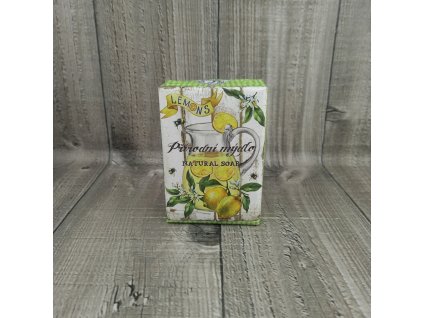 Mýdlo přírodní 200g- lemons