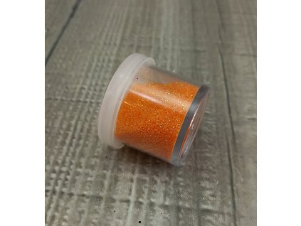 Dekorační glitry jemné-oranžové