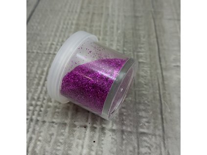 Dekorační glitry jemné-růžové tmavé